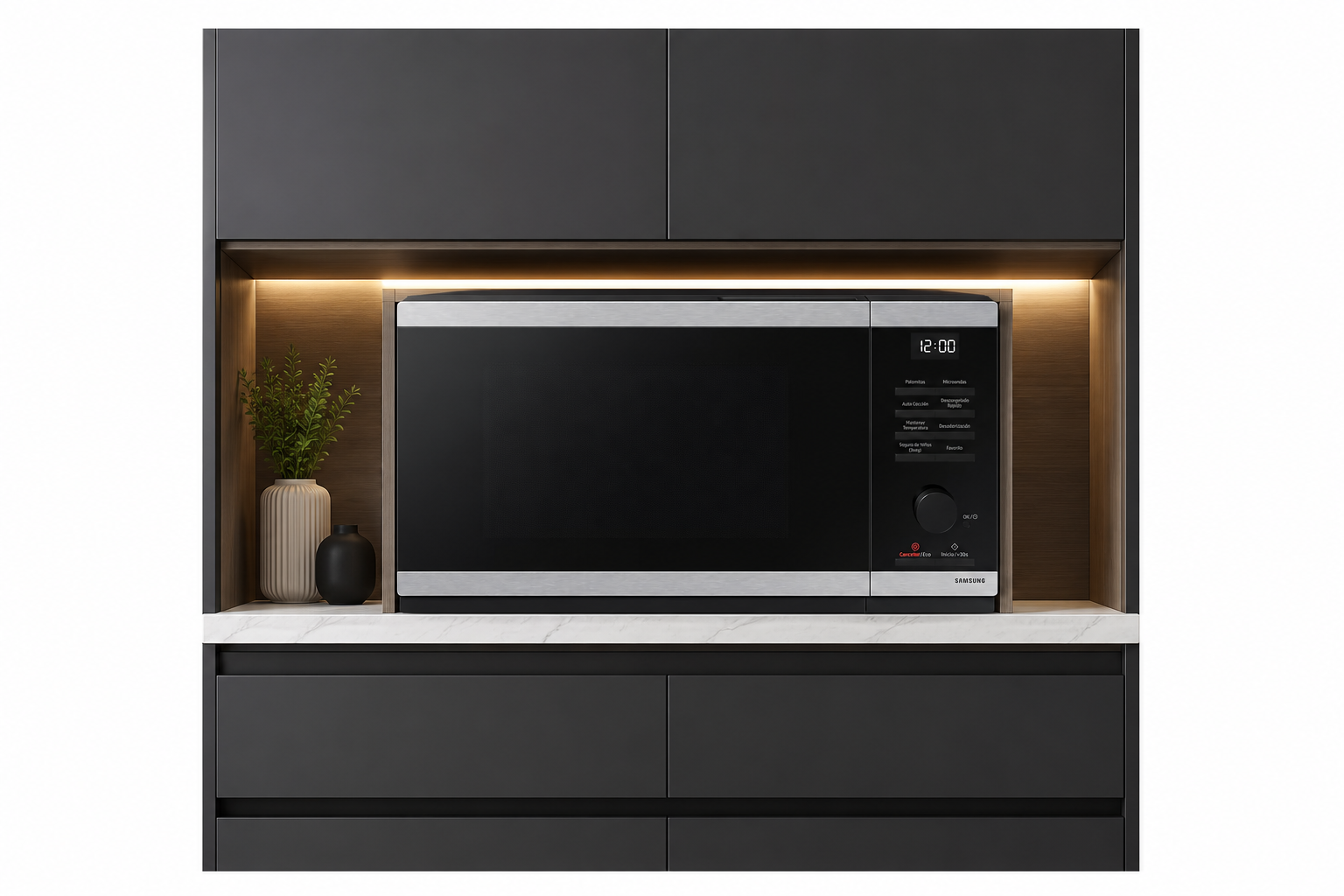 Horno Microondas 0.8 MS23DG4504ATAP Silver/Black