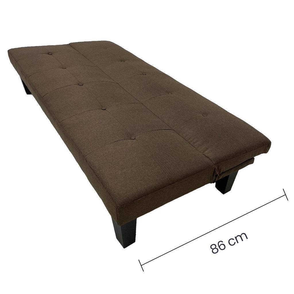 Sofá Cama de Lino Tokoa SA-4294  Café - imagen 5