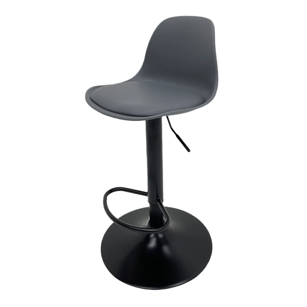 Silla de Bar Desayunador Giratoria AC-583 Gris - imagen 2