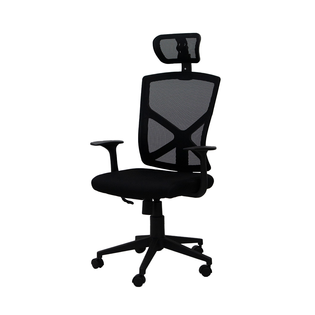 Silla Semi-Ejecutiva Ergonómica Tokoa OS-2160 Malla Negra - imagen 2