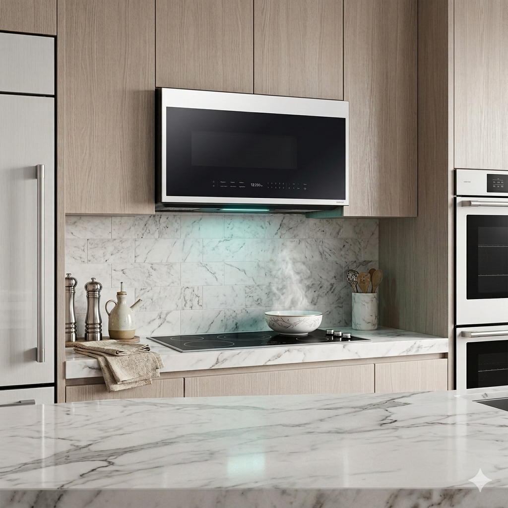 Horno Microondas con Extractor Bespoke 2.1" Vidrio ME21DB670012AA