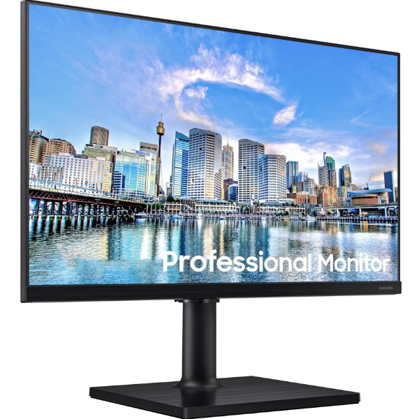 Monitor Samsung Base Ajustable 24 Pulgadas Full HD LF24T454FQNXGO - imagen 2