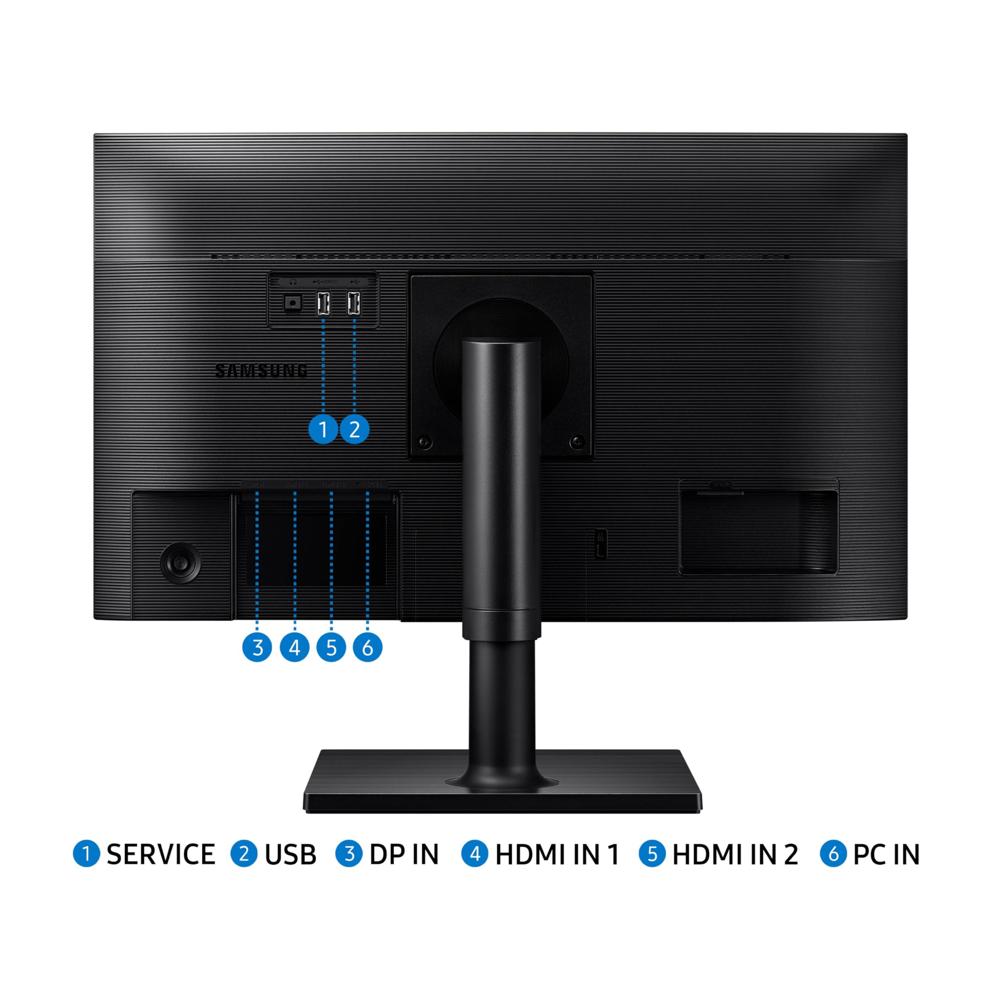 Monitor Samsung Base Ajustable 24 Pulgadas Full HD LF24T454FQNXGO - imagen 7