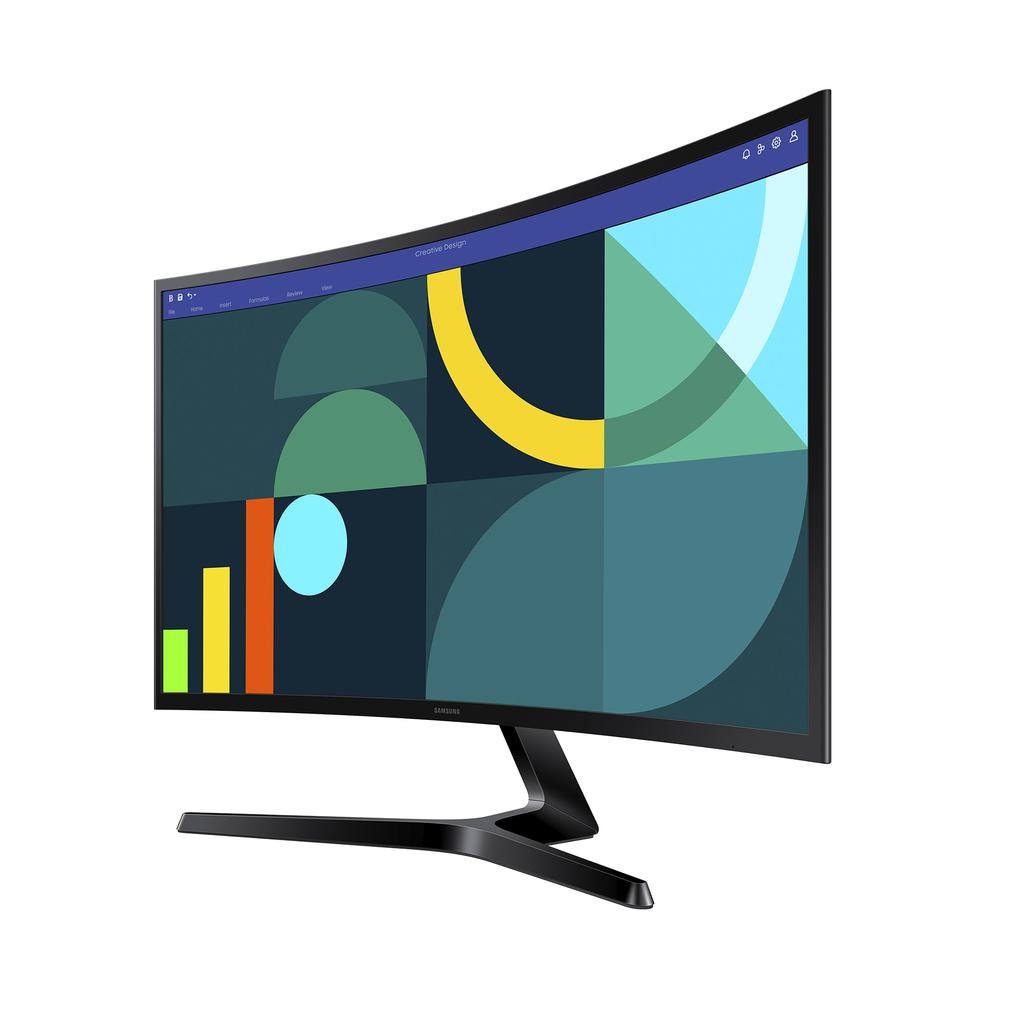 Monitor Curvo Samsung 27" Essential S3 100Hz FHD LS27D366GANXZA - imagen 4
