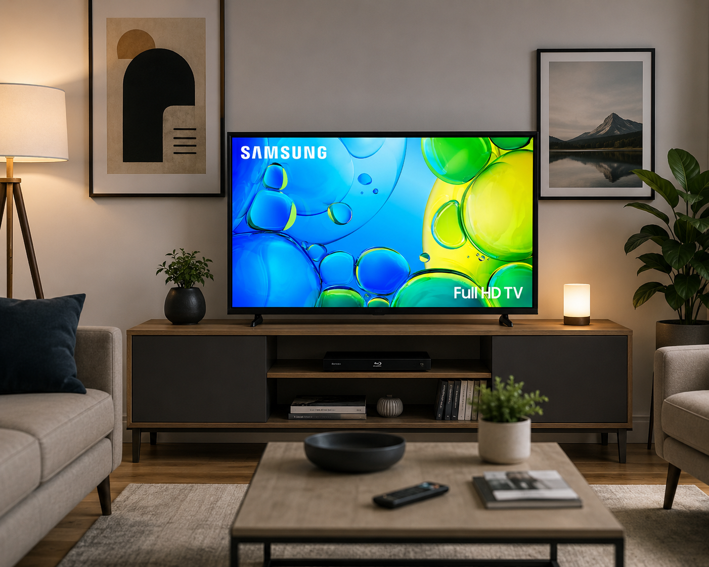 Pantalla Samsung Smart TV 40" Full HD F6000 UN40F6000FPXPA - imagen 1