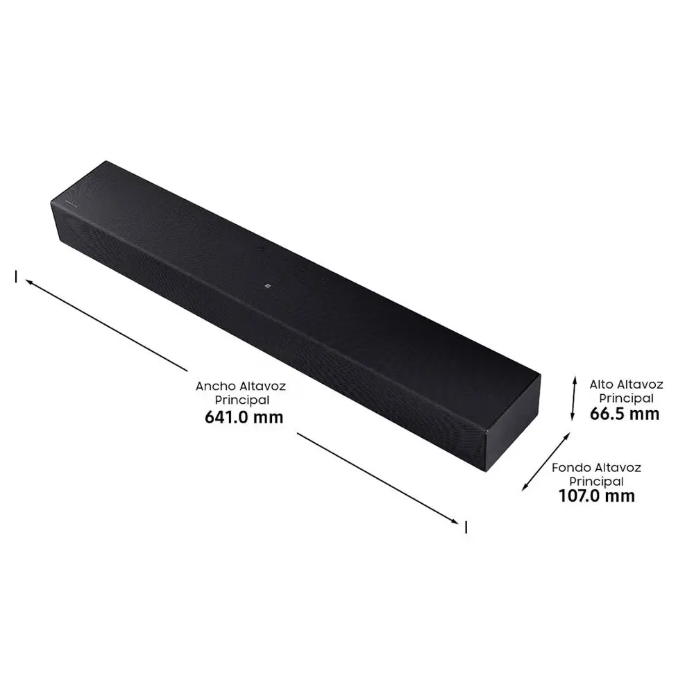 Barra de Sonido Samsung 2.0 Ch Woofer HW-B400F  - imagen 8