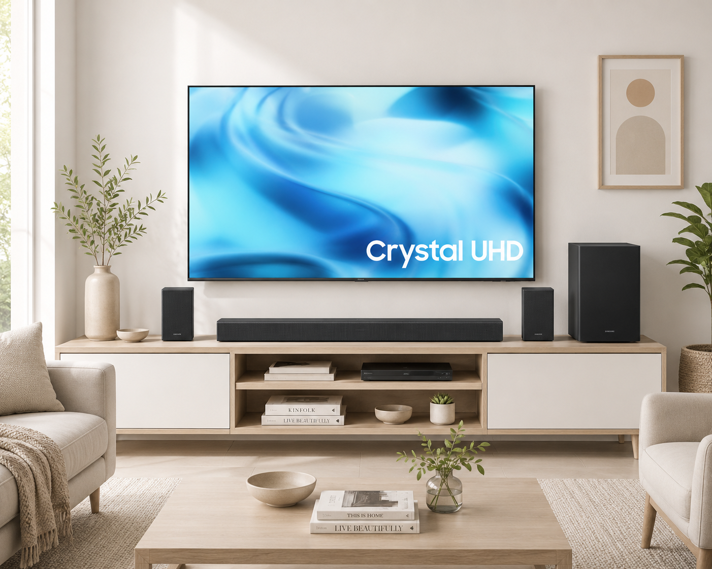 Pantalla Samsung Smart TV 43" Crystal UHD 4K  U8000H - imagen 1