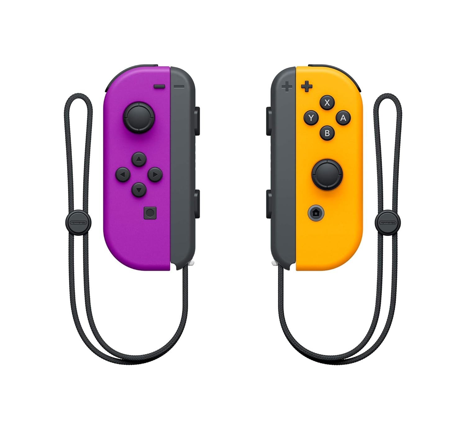 Controles Joy-Con Nintendo Switch  HAC-A-JAQAA Morado Naranja - imagen 2