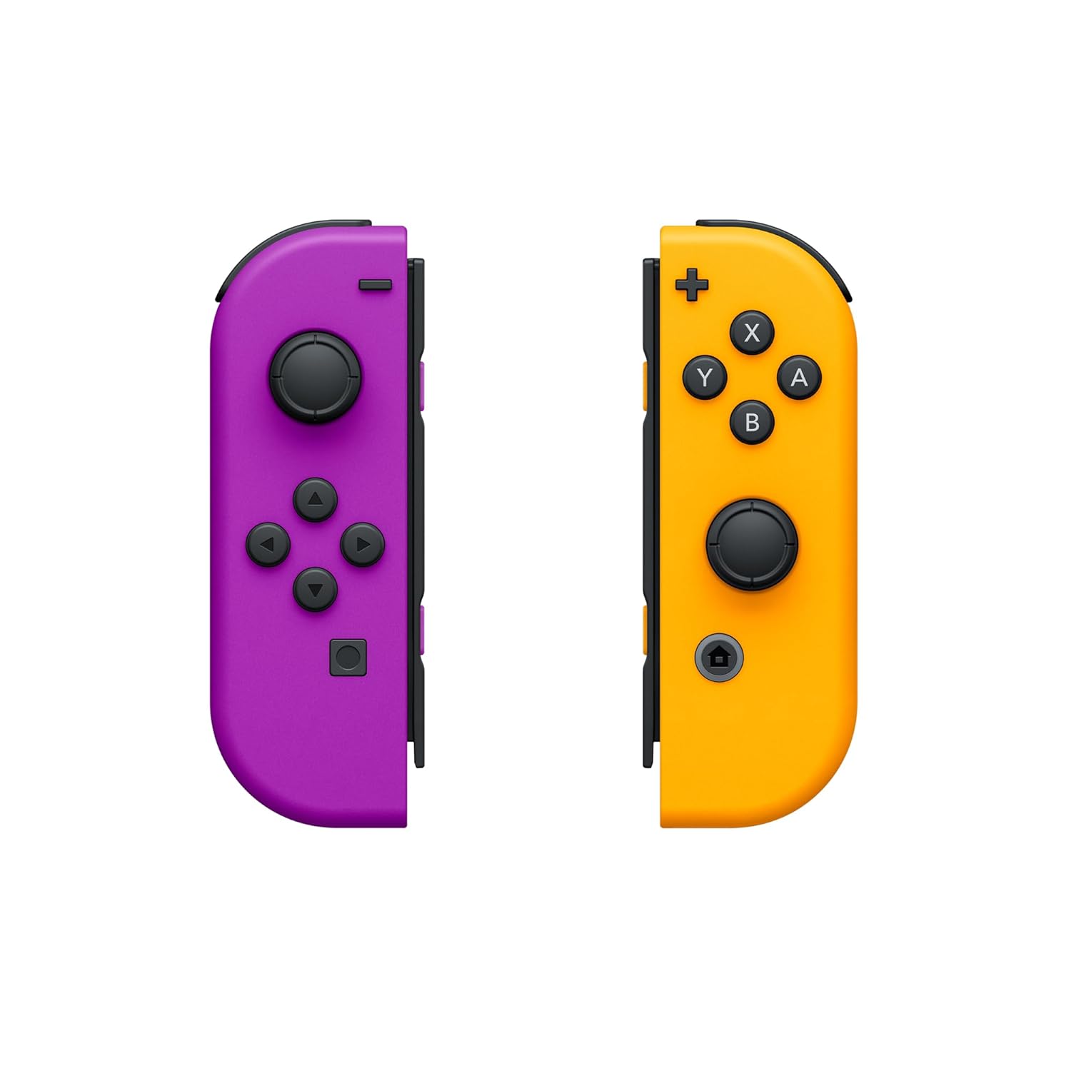 Controles Joy-Con Nintendo Switch  HAC-A-JAQAA Morado Naranja - imagen 3