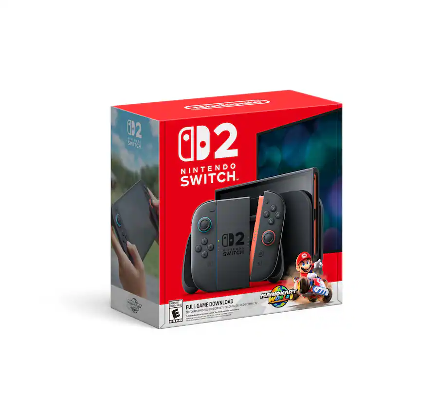 Consola Nintendo Switch 2 + Mario Kart World 2496045 Negro Negro