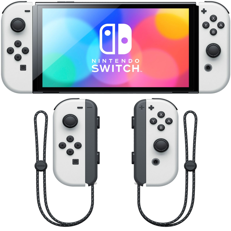 Consola Nintendo Switch OLED  64GB con Super Mario Bros HRG-S-KAASD Blanca - imagen 4