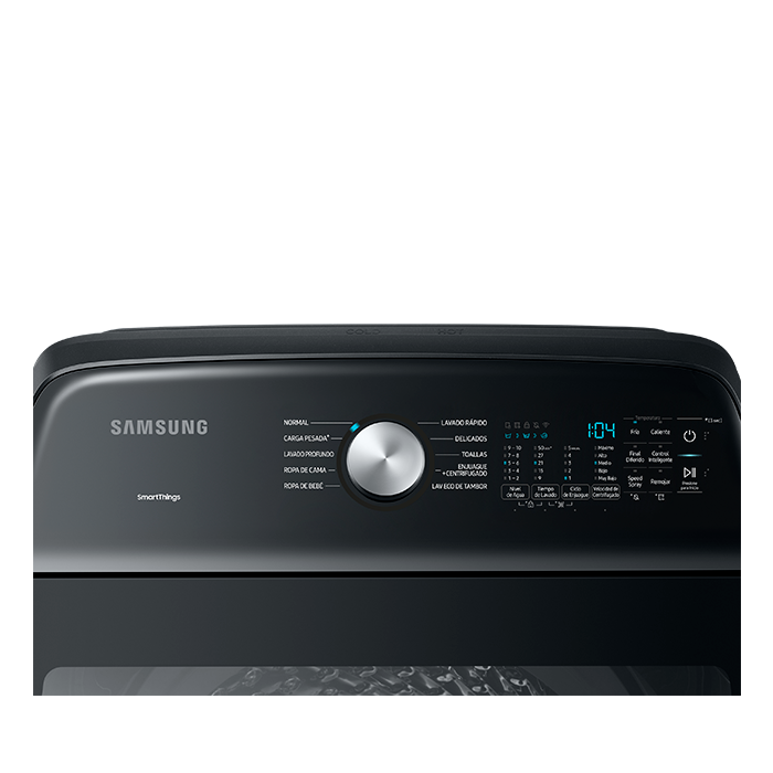 Lavadora Samsung 28 Kg Carga Superoir Inverter WA28B8375GV/AX Negro - imagen 7