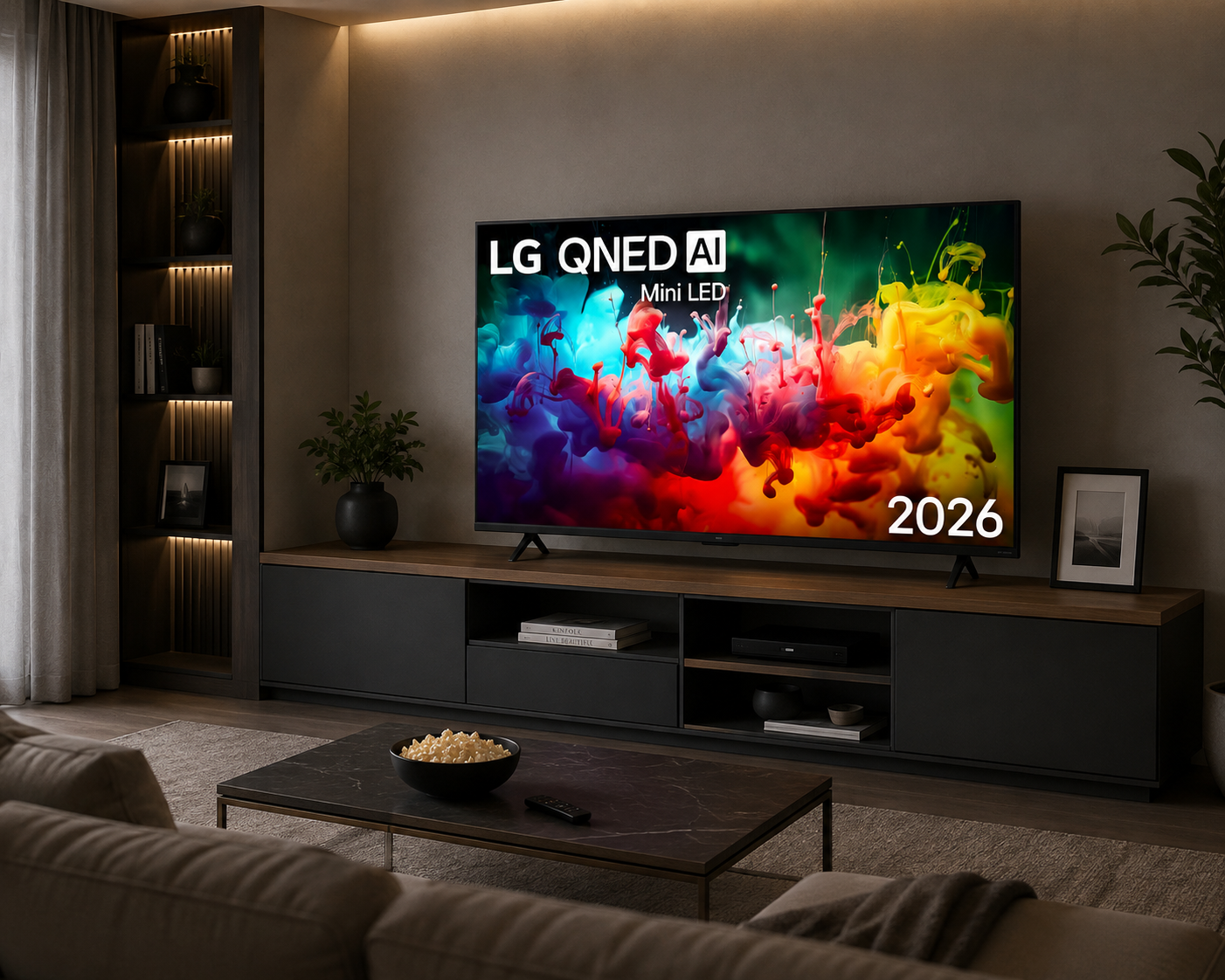 Pantalla LG 65" Smart TV 4K QNED70, 65QNED70BSA - imagen 1