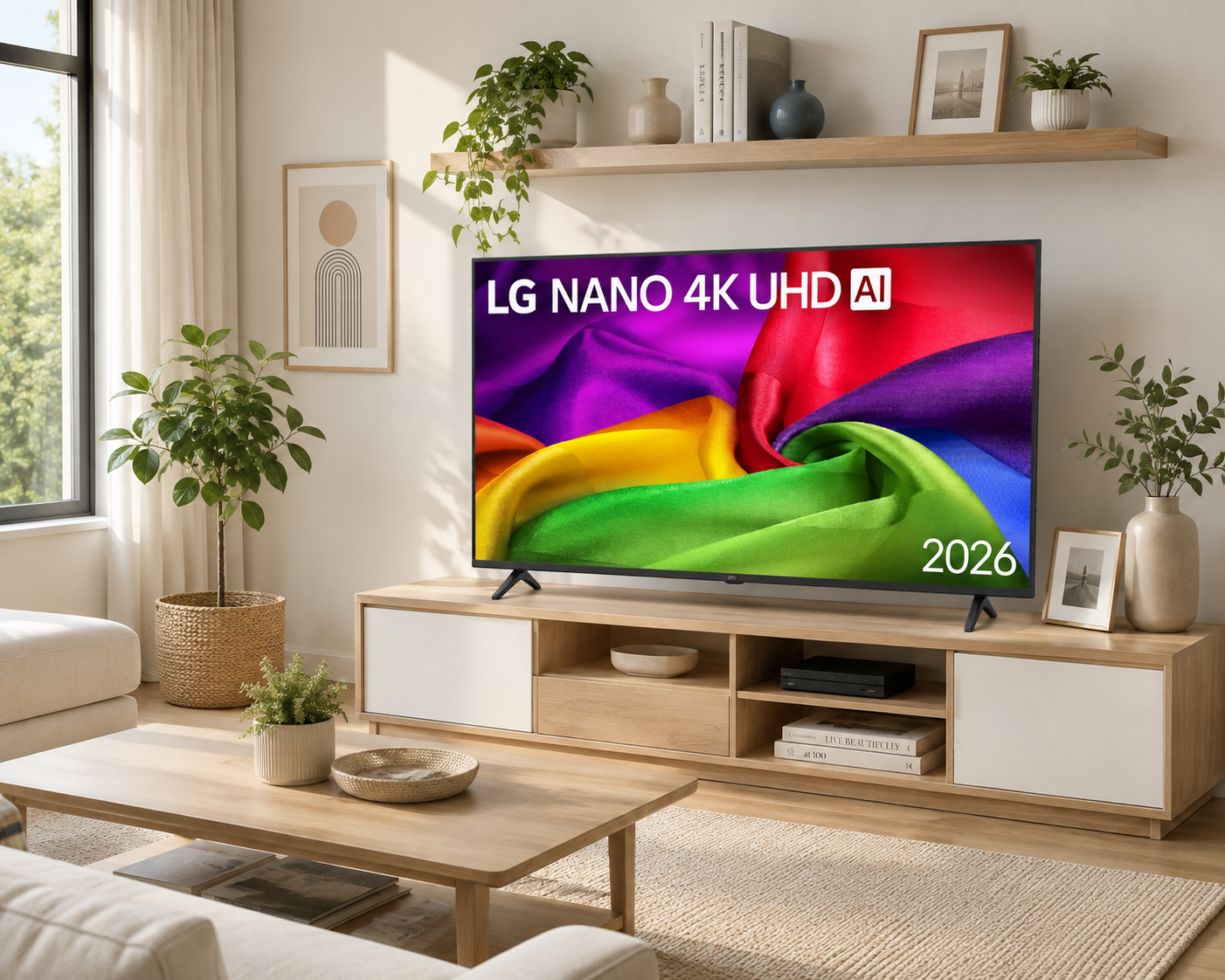 Pantalla LG 43" NANO 4K Smart TV 43NU800BPSC - imagen 1
