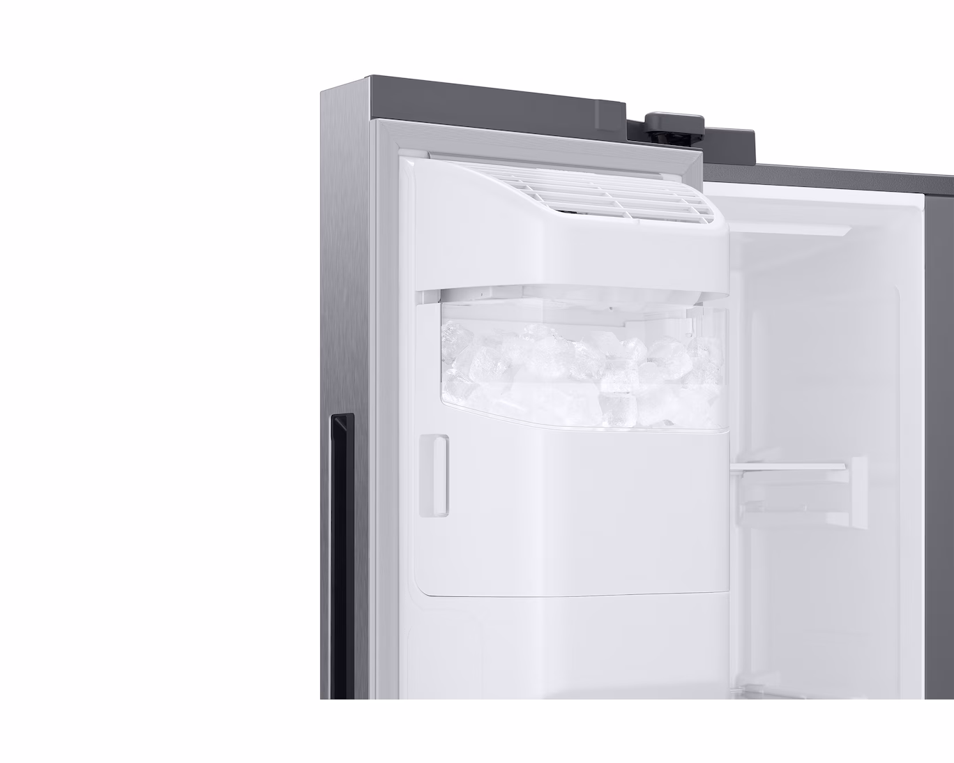 Refrigeradora Samsung Side by Side 27"  con Dispensador RS27T5200S9/AP Gris - imagen 8