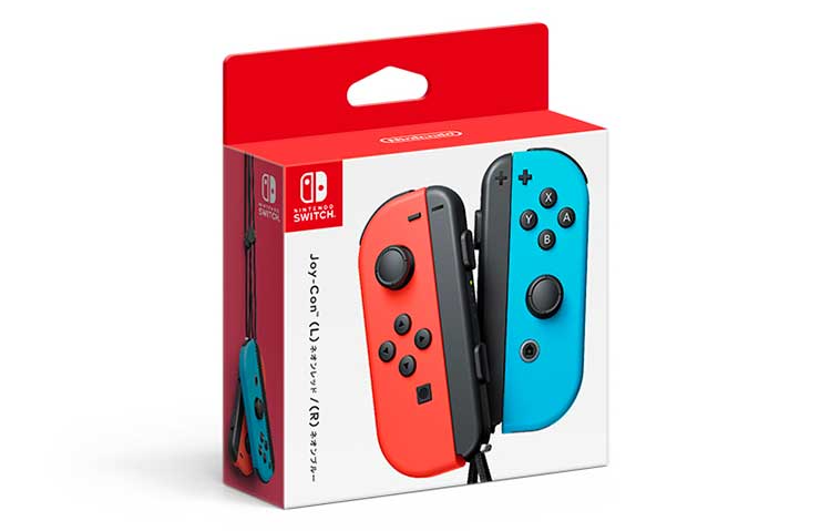 Controles Joy-Con Nintendo Switch HAC-A-JAEAA Azul Rosa - imagen 1