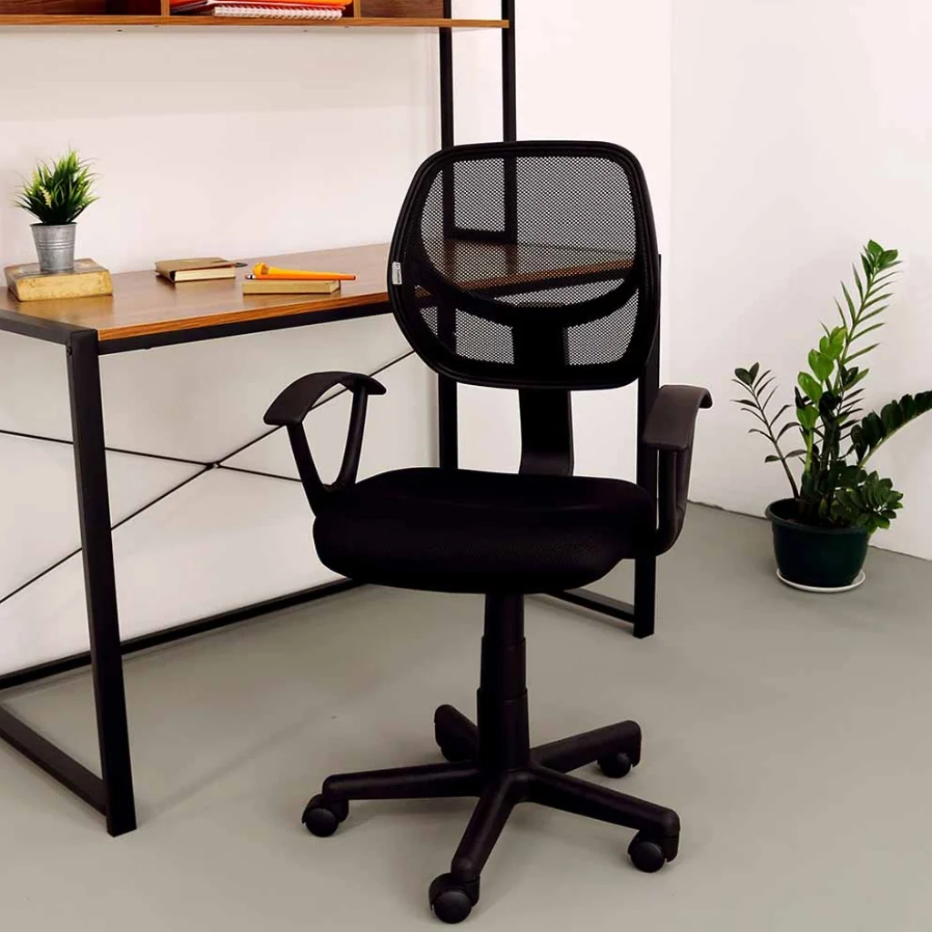 Silla Secretarial  Tokoa OS-2026 Malla Negra