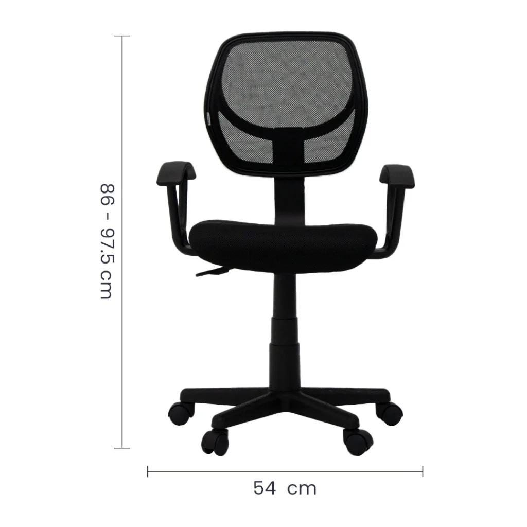 Silla Secretarial  Tokoa OS-2026 Malla Negra - imagen 3