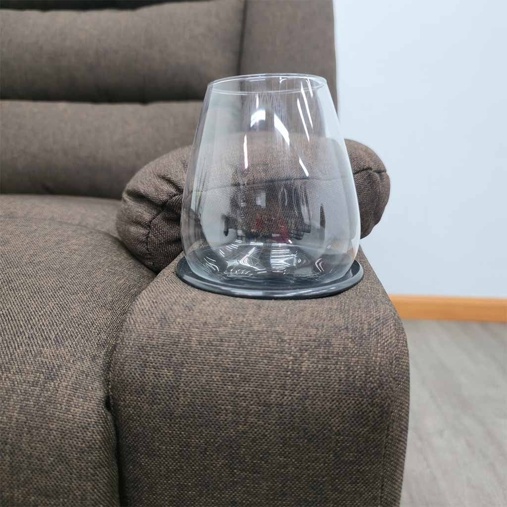 Sofá Doble Reclinable Tokoa SA-4364 Lino Café - imagen 7