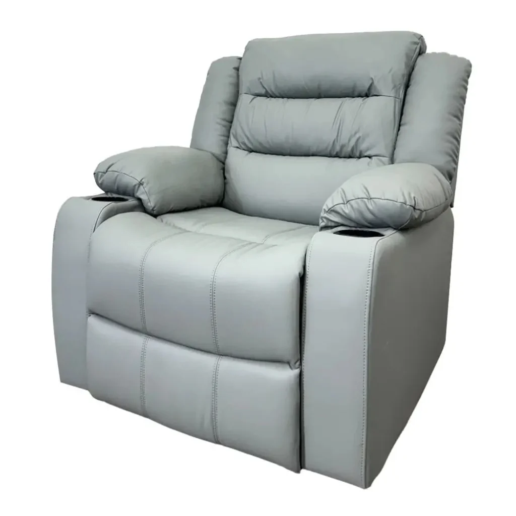 Sillón Reclinable Tokoa Vinilo SA-4343 Gris - imagen 2