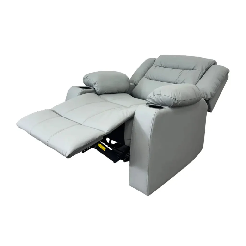 Sillón Reclinable Tokoa Vinilo SA-4343 Gris - imagen 3