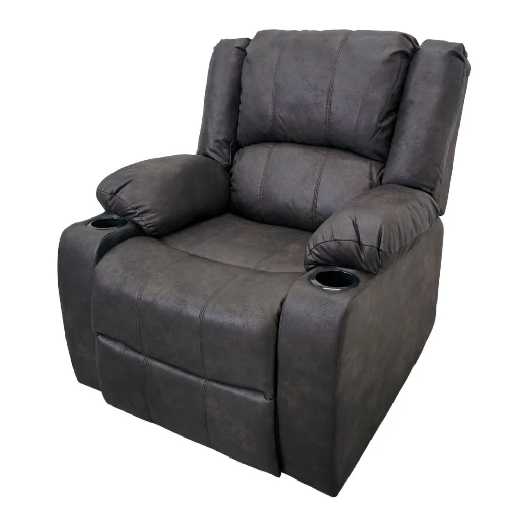Sillón Reclinable Tokoa Microcuero SA-4368 Café - imagen 2