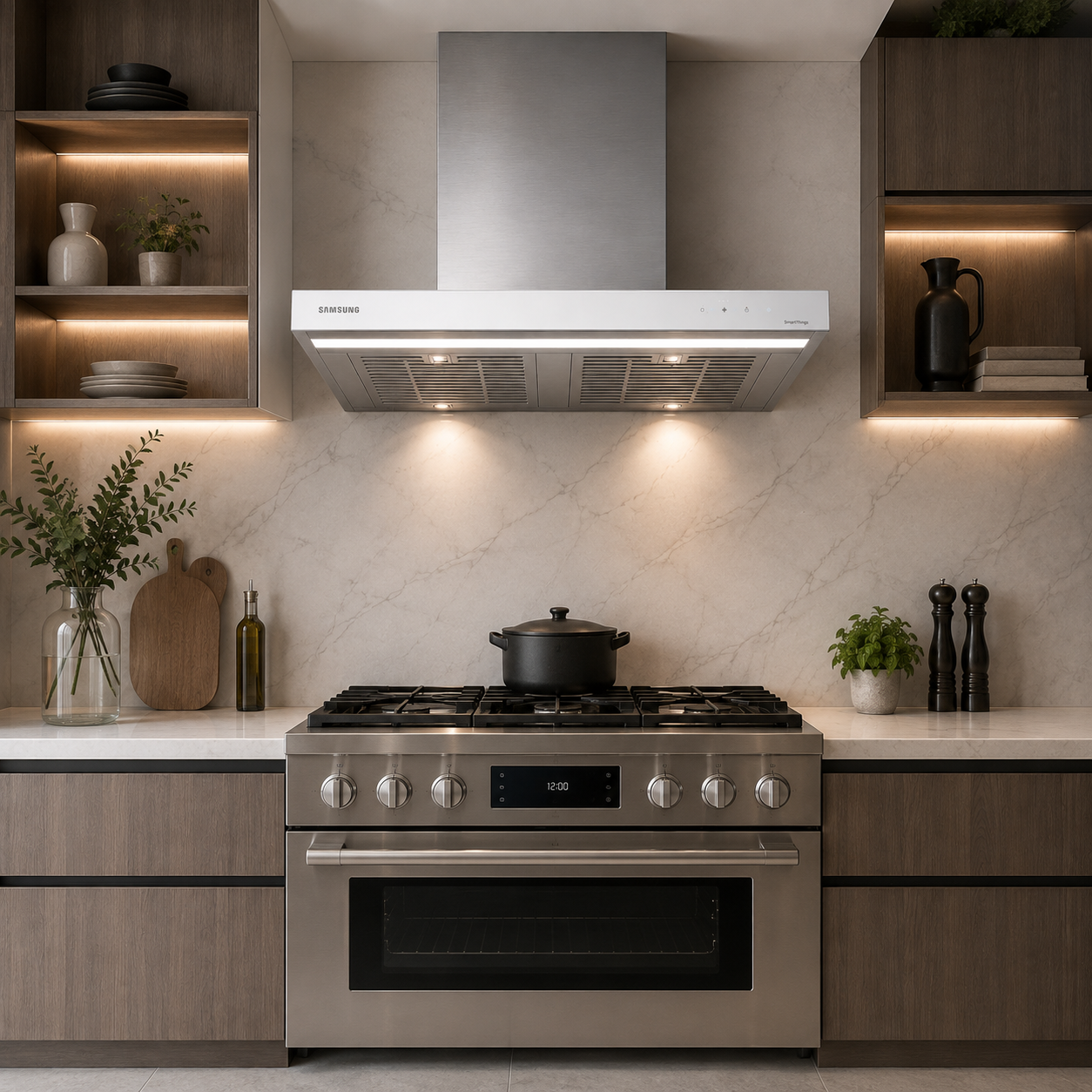 Extractor de Grasa Campana Samsung 30"   NK30CB600W12AA Blanco - imagen 1