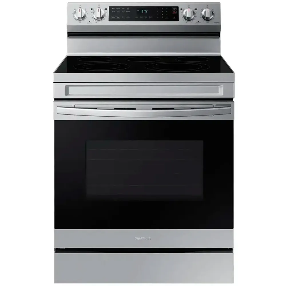 Cocina Eléctrica Samsung 30" 5 Quemadores NE63F6311SR/AP Plateado - imagen 2