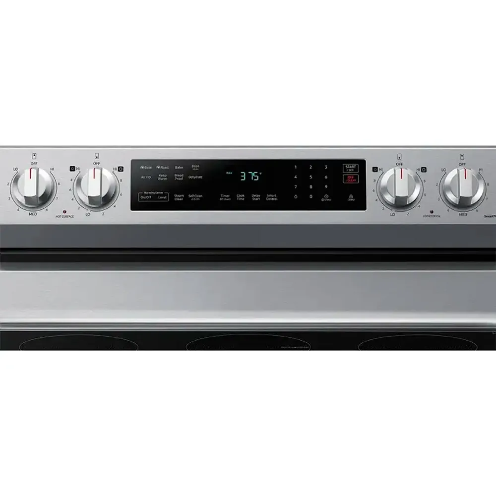 Cocina Eléctrica Samsung 30" 5 Quemadores NE63F6311SR/AP Plateado - imagen 5