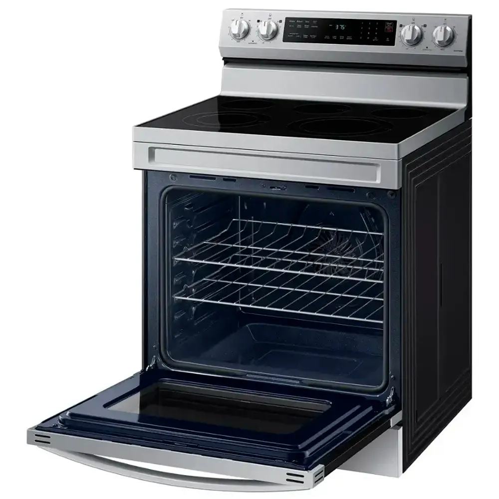 Cocina Eléctrica Samsung 30" 5 Quemadores NE63F6311SR/AP Plateado - imagen 7