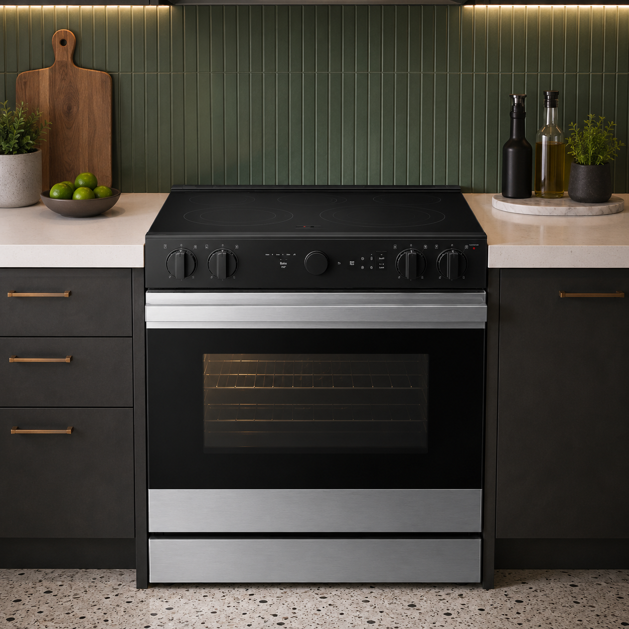Cocina Eléctrica Samsung 30" Acero Inoxidable NSE6FG8502SRAP - imagen 1