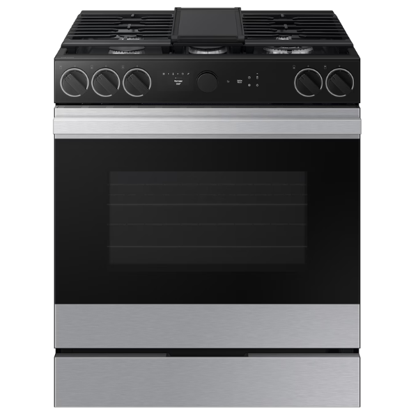 Cocina a Gas Samsung 30" 5 Quemadores Acero Inoxidable NSG6DG8700SRAX - imagen 2