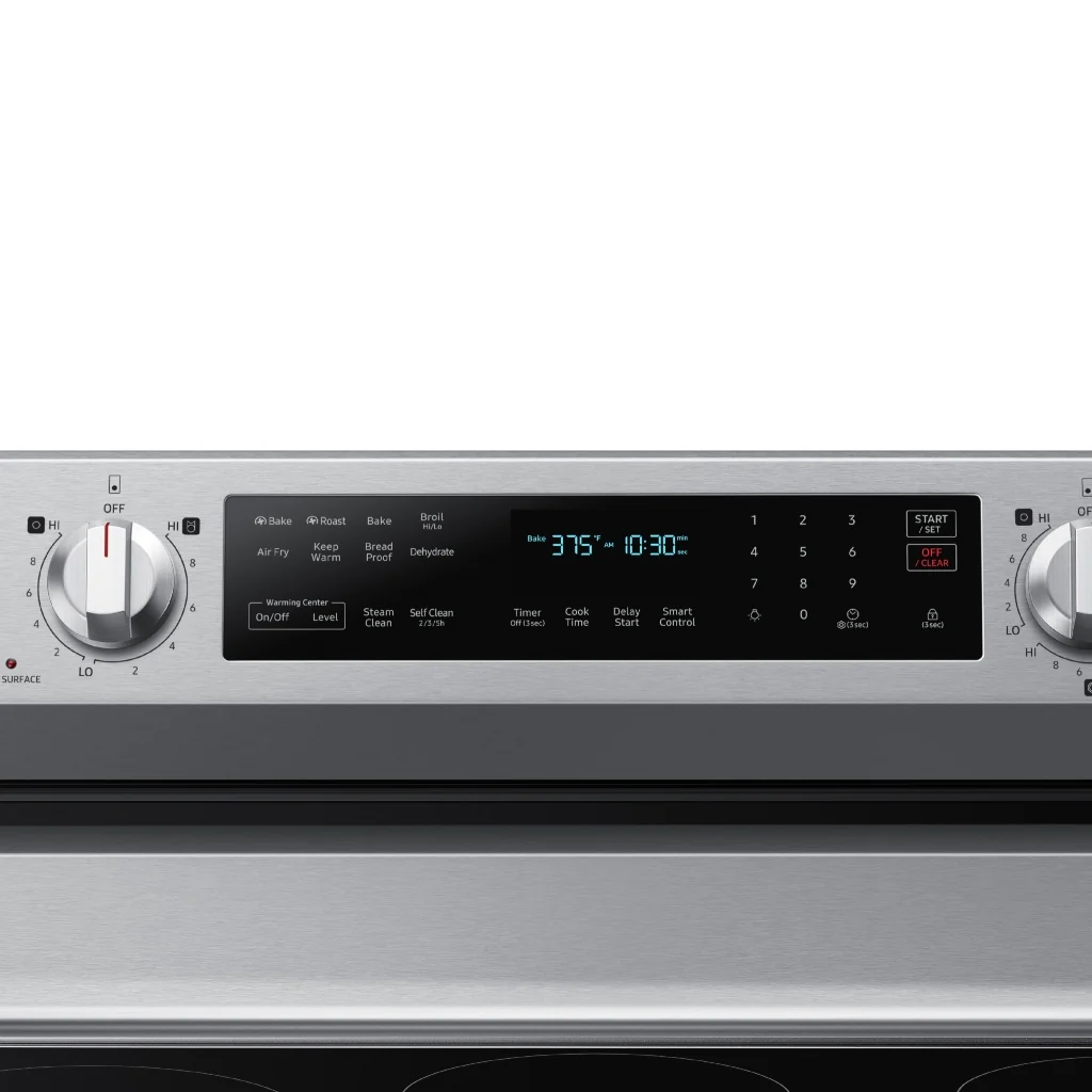 Cocina Eléctrica 30" 5 Quemadores Wifi Silver NE63F6711SR/AP - imagen 3