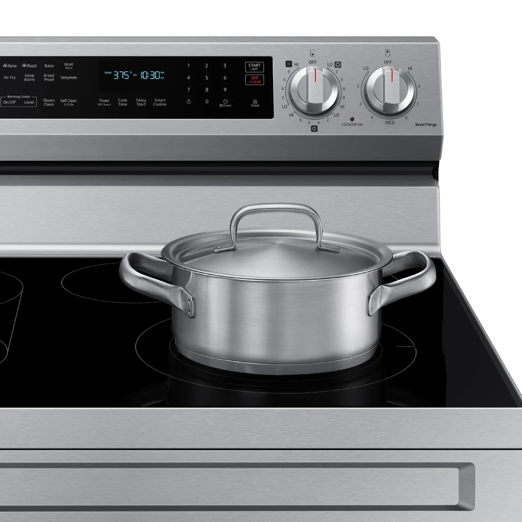 Cocina Eléctrica 30" 5 Quemadores Wifi Silver NE63F6711SR/AP - imagen 6