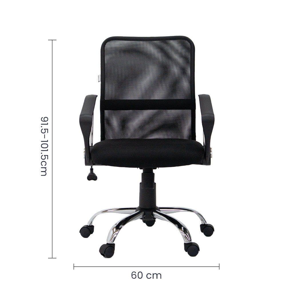 Silla de Oficina Semi-Ejecutiva Tokoa OS-DT385 Negra - imagen 3