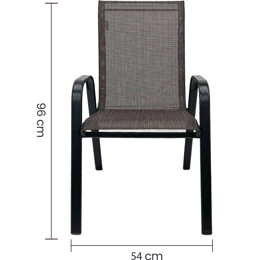 Silla Multiuso Tokoa EX-7142 Café - imagen 3