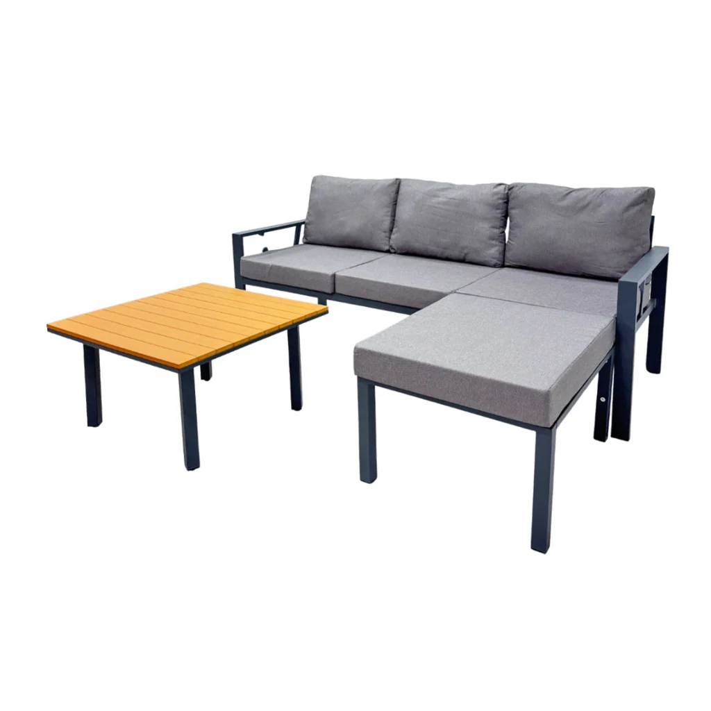 Juego de Sala para Exterior TOKOA 3 Cuerpos Mesa Piecero EX-7188 - imagen 2