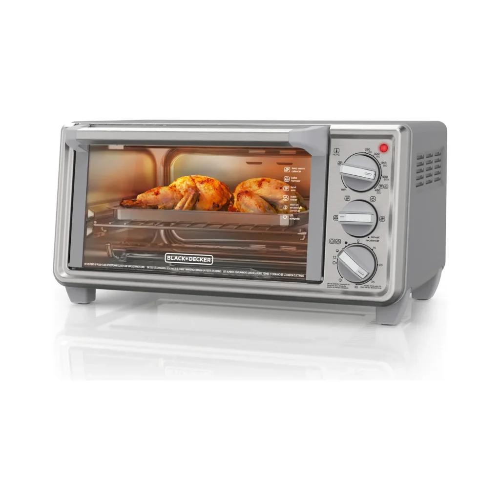 Horno Tostador Black+Decker Acero Inoxi TO4130-1SDLA - imagen 4