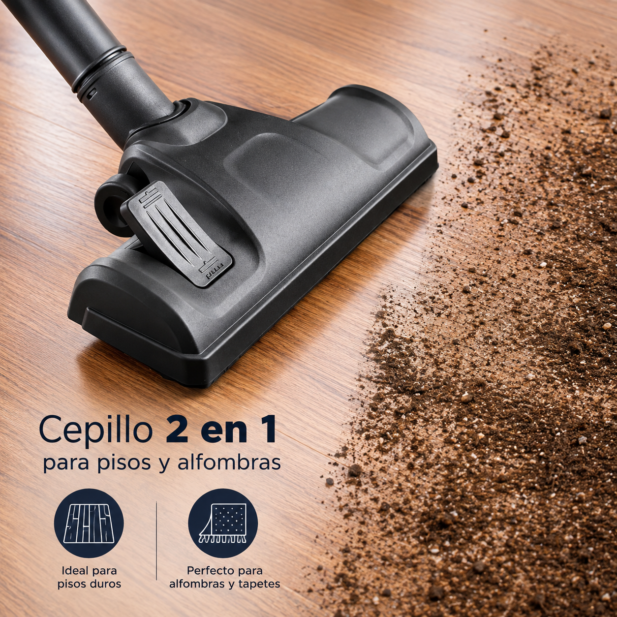 Aspiradora de Bolsa Black+Decker® VCBD603 Gris y Roja - imagen 7