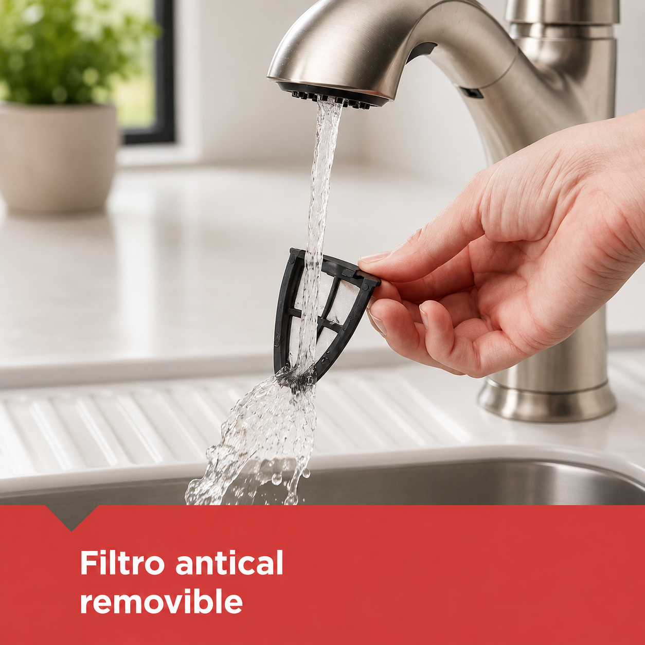Hervidor de Agua Eléctrico Black+Decker 1.7 L Acero Inoxidable KE2000SD - imagen 7