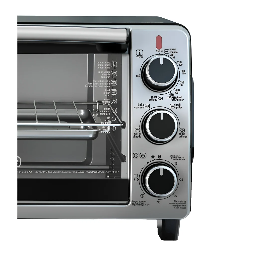 Horno Tostador Black+Decker 14L Convección 1350W TO1950SBD - imagen 5