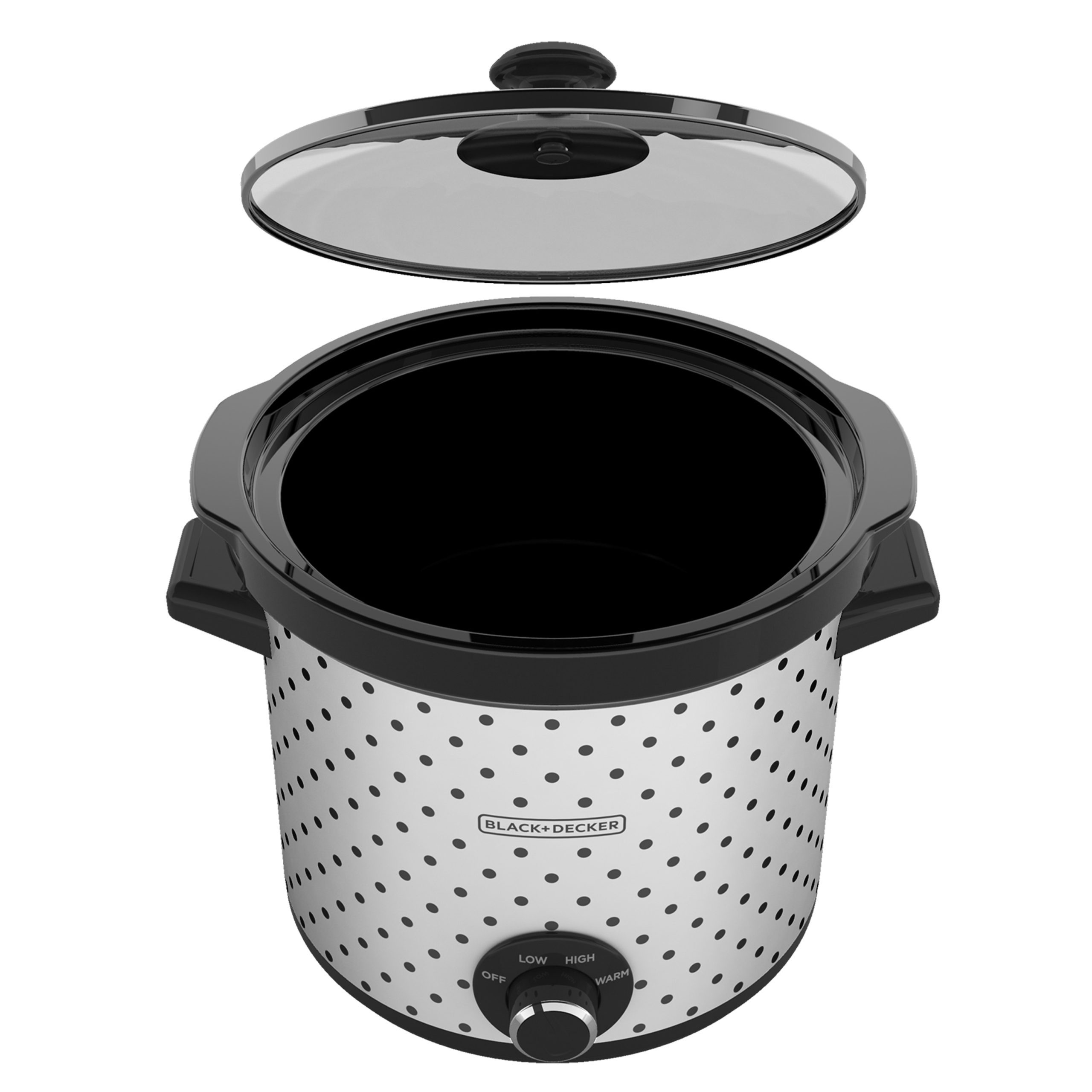 Olla de Cocimiento Lento Black+Decker 4L Cerámica SC1004D Blanca - imagen 4