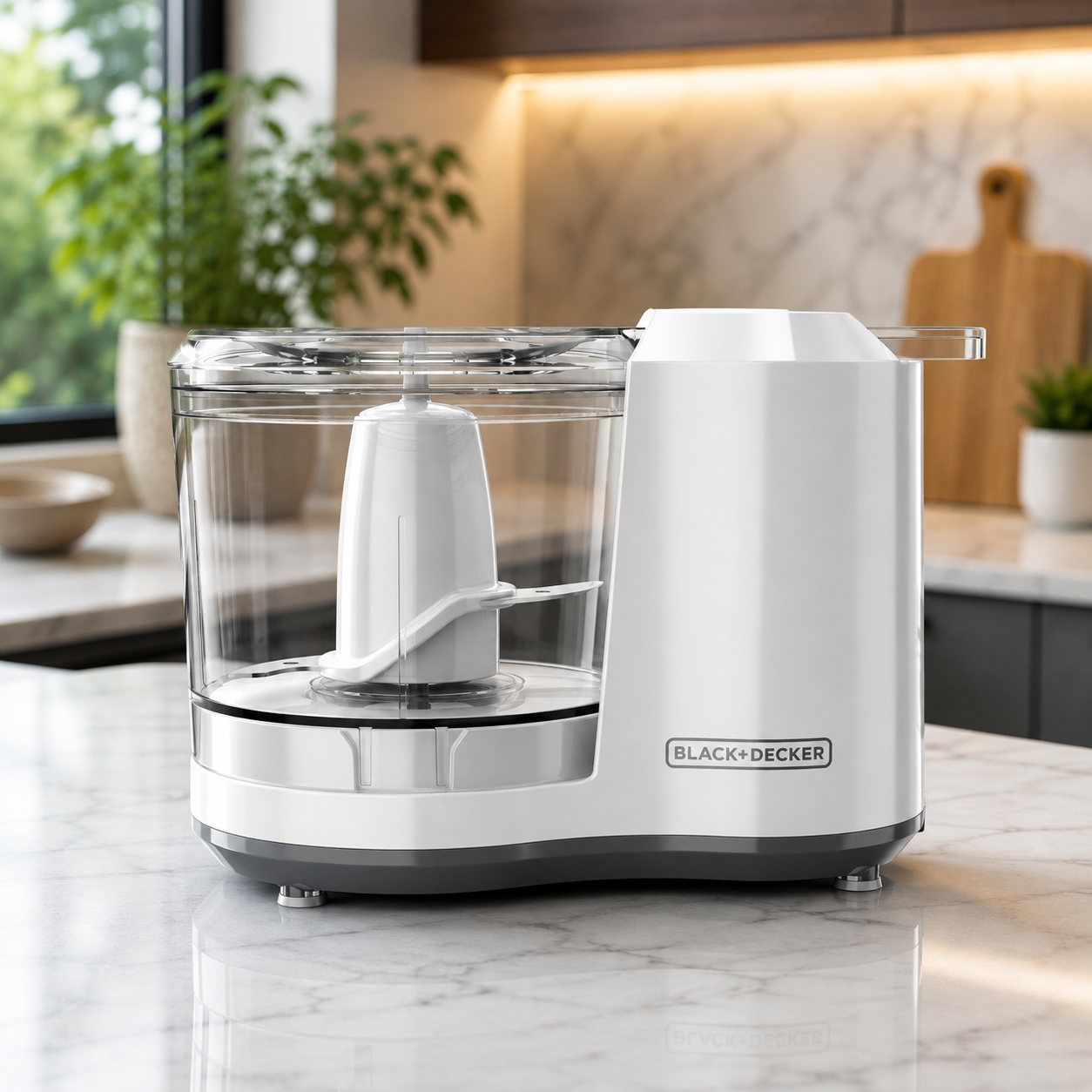 Picatodo Black+Decker 1.5 Tazas Eléctrico  HC150W Blanco - imagen 2