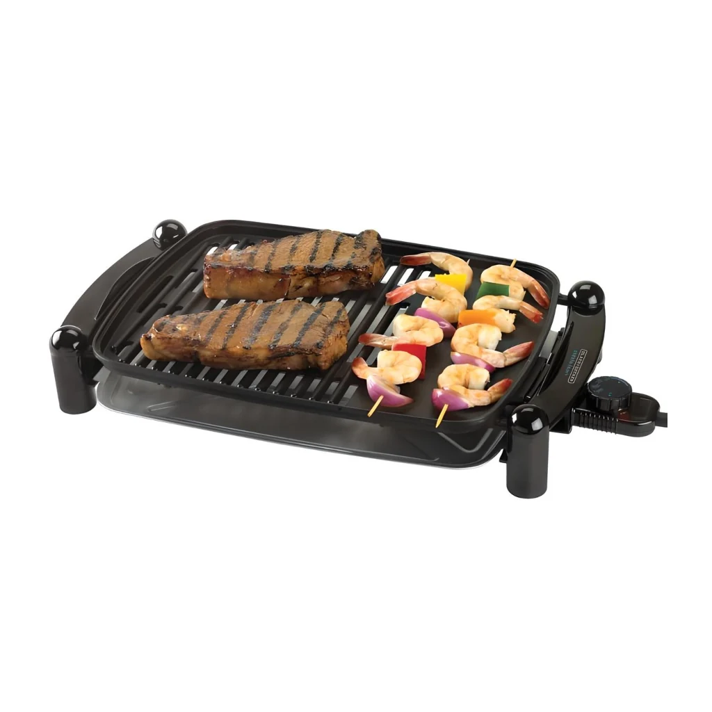 Parrilla y Plancha Eléctrica Black+Decker 1500W  IG201 Negra - imagen 5