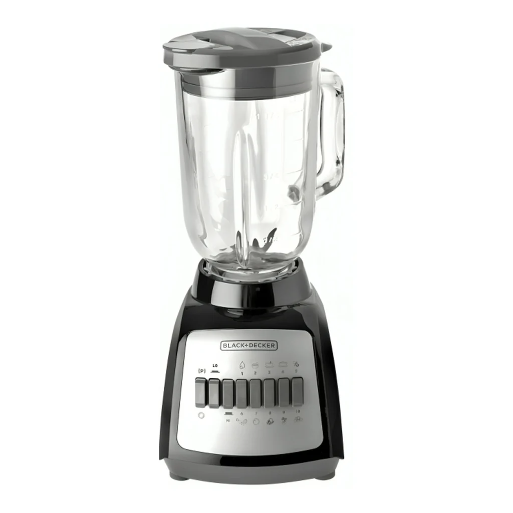 Licuadora de Vidrio Black+Decker 10 Velocidades BLBD210GB Negra - imagen 2