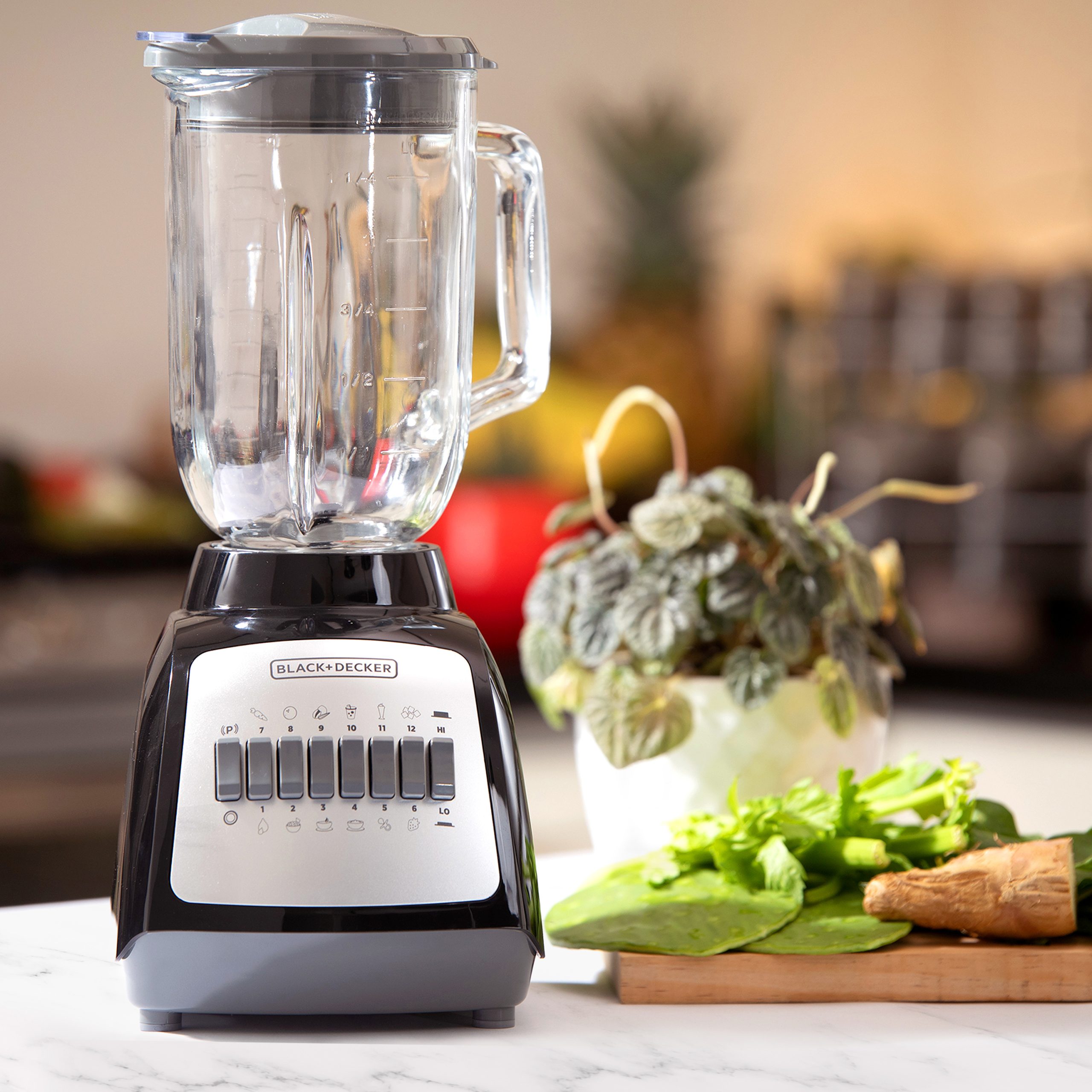 Licuadora de Vidrio Black+Decker 10 Velocidades BLBD210GB Negra - imagen 9