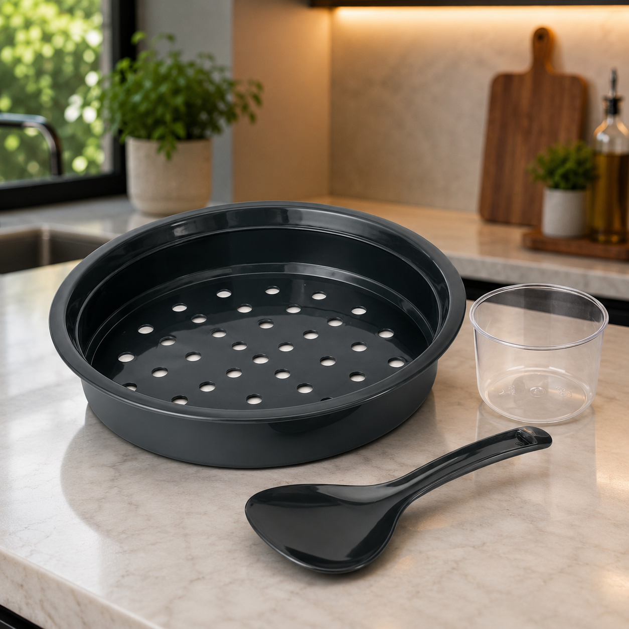 Olla Arrocera Black+Decker 10 Tazas Vaporera RC620W Blanca   - imagen 2