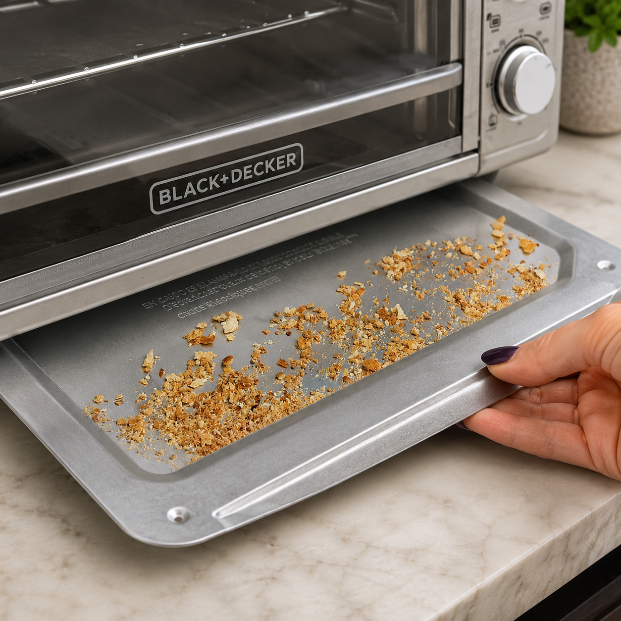 Horno con Freidora de Aire Black+Decker 9 Rebanadas TO4315SS-LA - imagen 3