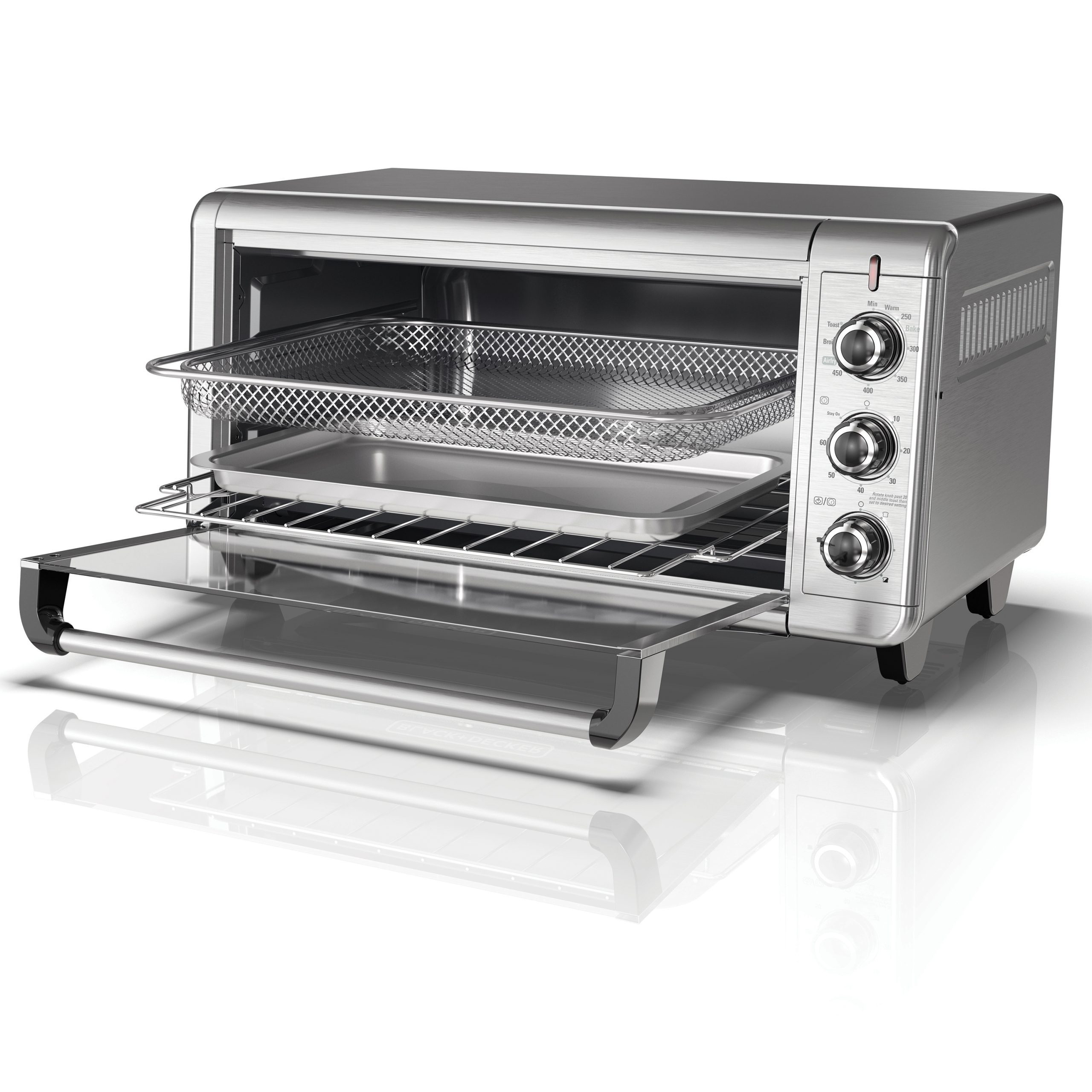 Horno con Freidora de Aire Black+Decker 9 Rebanadas TO4315SS-LA - imagen 6
