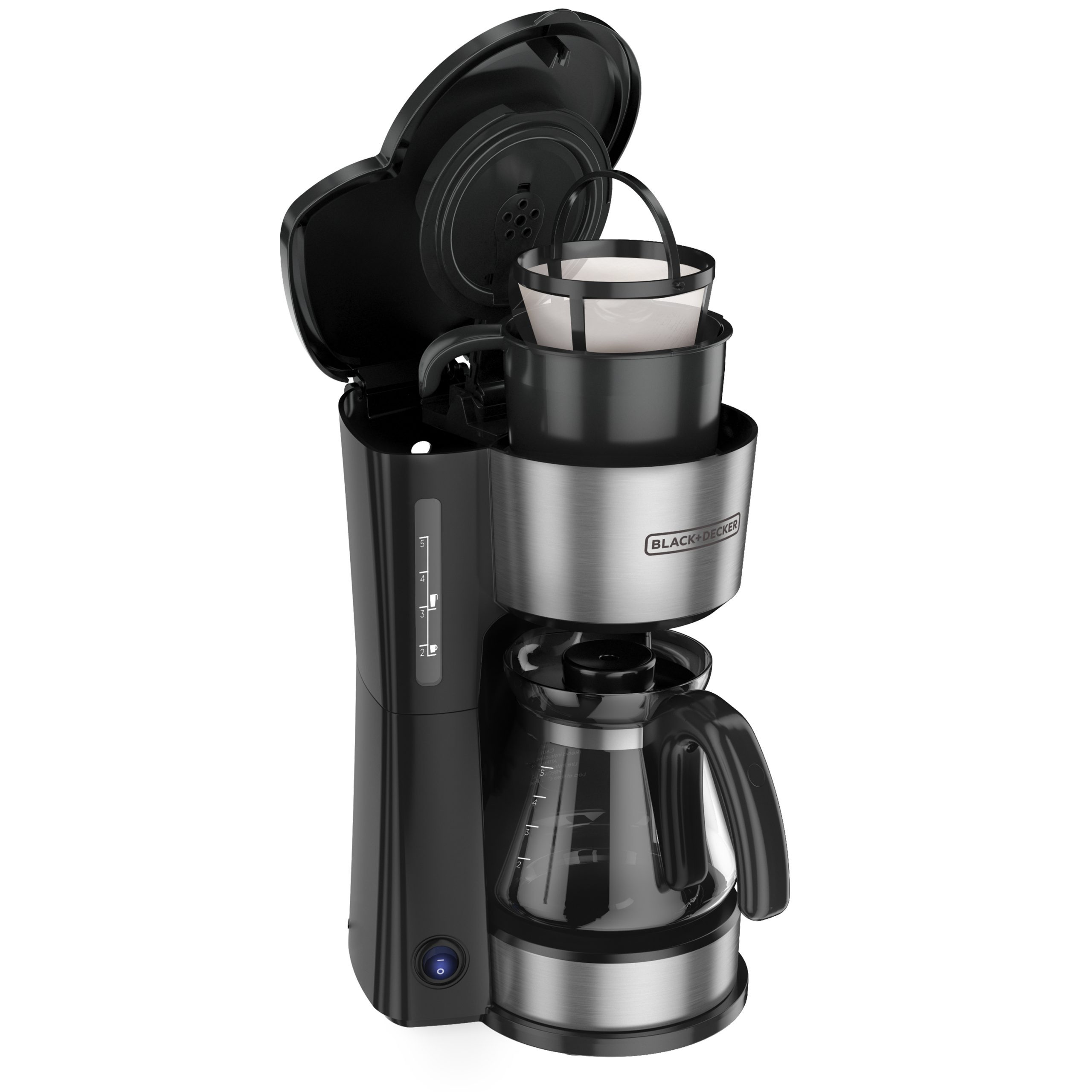 Coffee Maker 4 en 1 Black+Decker 5 Tazas CM0755S-MX - imagen 2